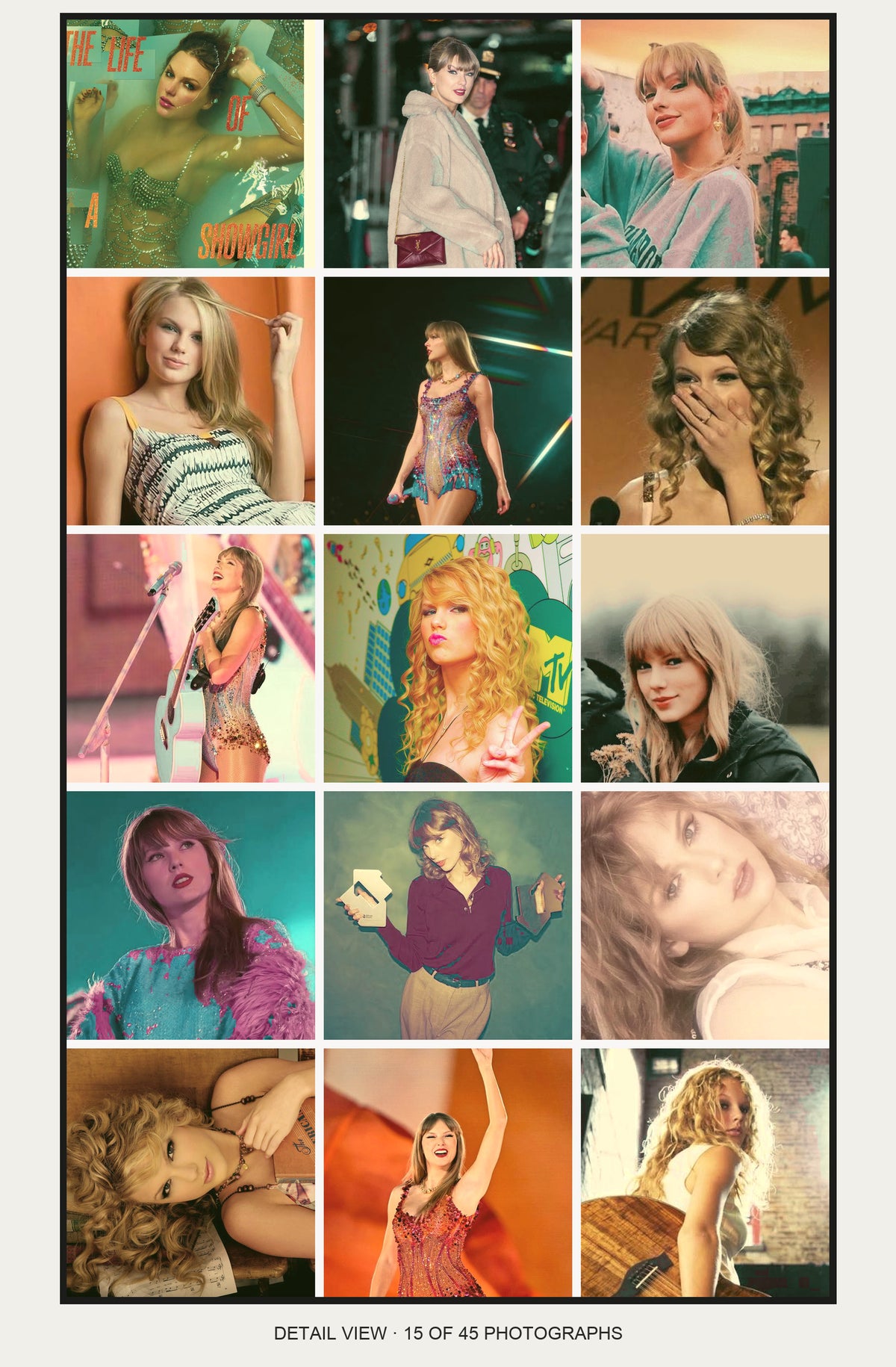 Taylor Swift Photo Collage — Digital Download